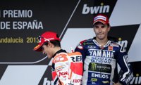 Lorenzo (Yamaha): "Prefiero no comentar nada de la última curva porque estoy en caliente"