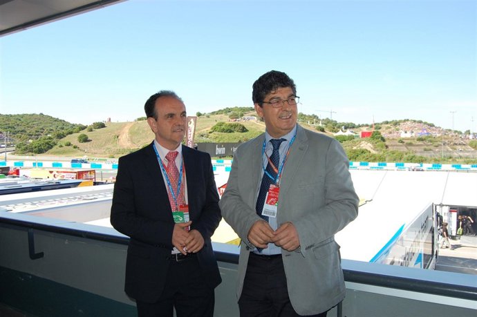 Rodríguez y Valderas en el Circuito de Jerez