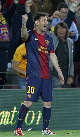 Messi hace sonreír al Barça