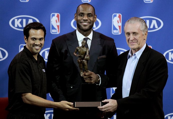 Lebron James, MVP de la NBA