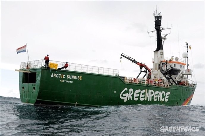 El Arctic Sunrise de Greenpeace