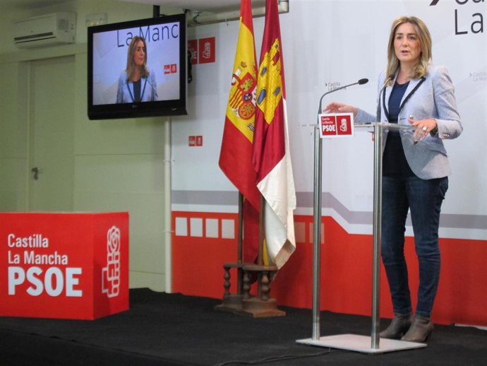 Tolón en rueda de prensa