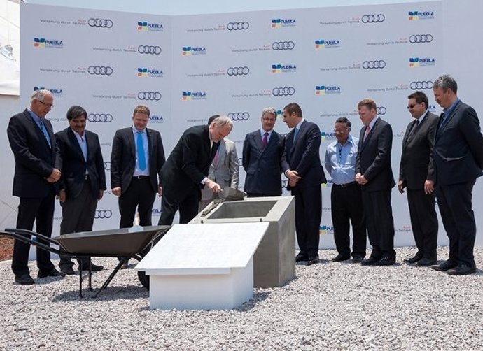 Audi inicia la construcción de una planta en México