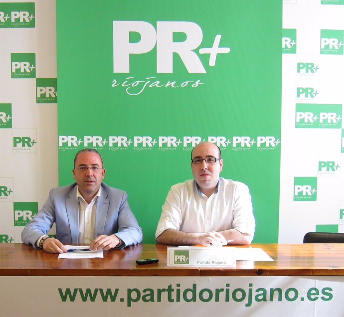 El diputado de PR+, Gil Trincado, y el presidente de JJRR, Gurría