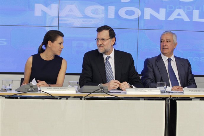 Rajoy, en la Comisión Ejecutiva del PP