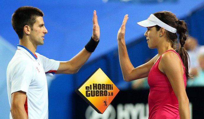 Novak Djokovic y Ana Ivanovic, 'El Hormiguero'
