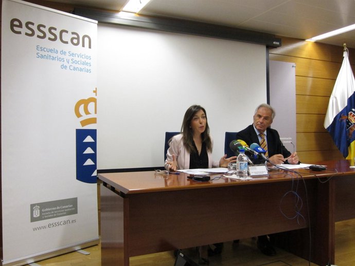 La consejera de Sanidad del Gobierno de Canarias, Brígida Mendoza