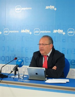 El alcalde de La Carolina (Jaén) y presidente local del PP, Francisco Gallarín.