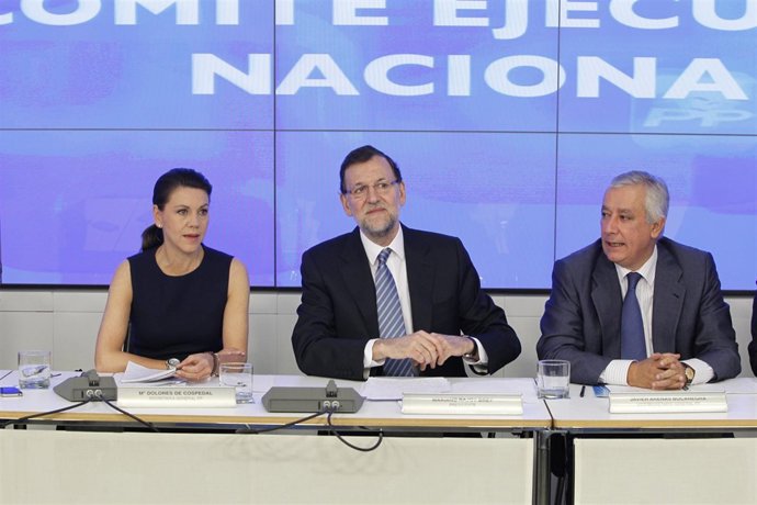 Rajoy, en la Comisión Ejecutiva del PP