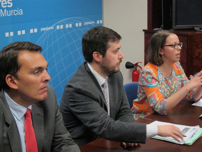 Javier Ruano, Miguel Ángel García Martín e Inmaculada González