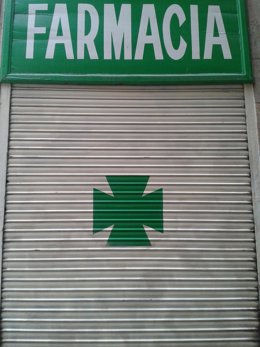 Cierre de farmacias en Catalunya
