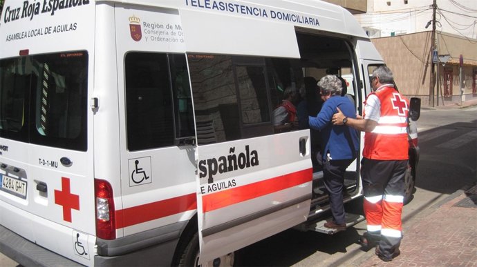 Ambulancia de Cruz Roja de Águilas