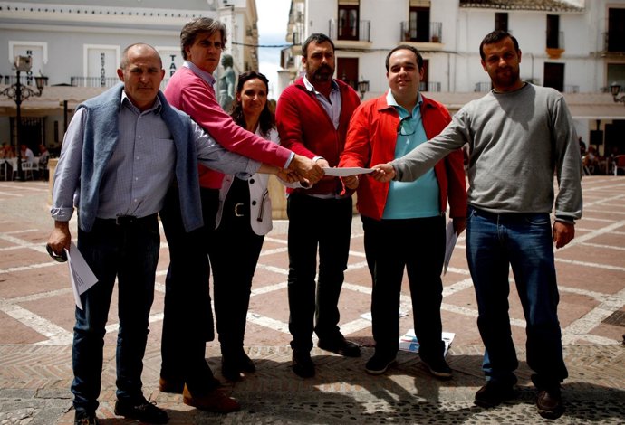Pp, pa, psoe, iu en ronda se unen para reclamar plan comunicaciones 