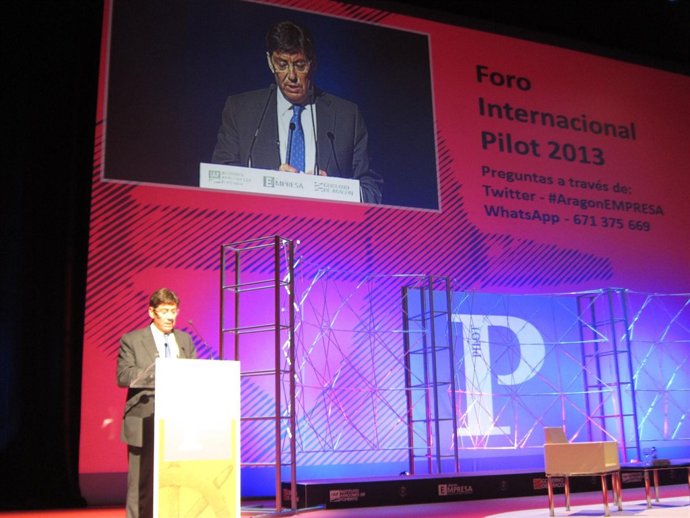 El consejero Arturo Aliaga ha inaugurado esta tarde el Foro Pilot 2013
