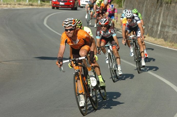 El equipo Euskaltel Euskadi en el Giro 2013