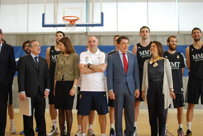 Ignacio González, Florentino Pérez, Pablo Laso