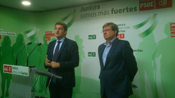 José Luis Sánchez Teruel y Fernando Martínez (PSOE) 