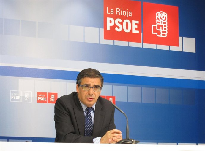   El Portavoz Del Grupo Parlamentario Del PSOE De La Rioja, Pablo Rubio