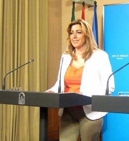 Susana Díaz, este martes