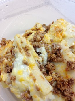 Canelones de carne