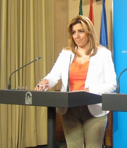Susana Díaz, este martes
