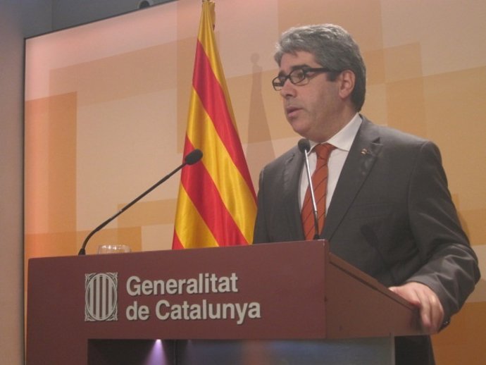 El portavoz del Govern, Francesc Homs