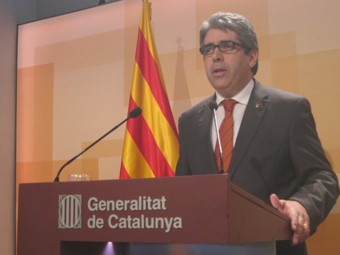 El portavoz del Govern, Francesc Homs