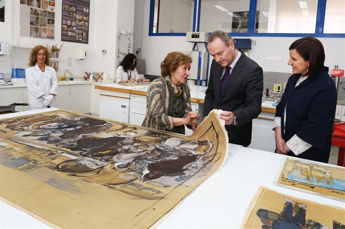 El President de la Generalitat, Alberto Fabra, visita el Ivacor