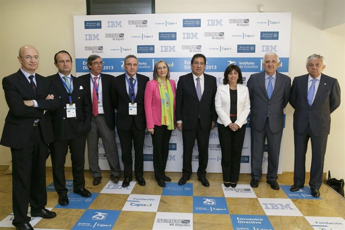 Ponentes del Encuentro Directivo 2013 del Instituto de Estudios Cajasol