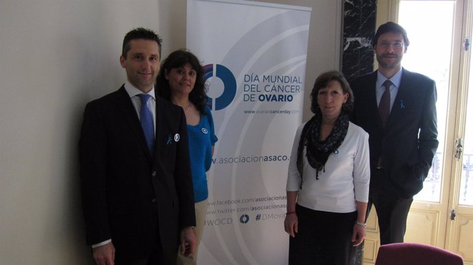 Imagen de los expertos en la presentación del I Día Mundial del Cáncer de Ovario