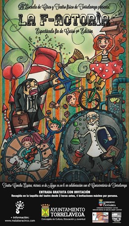 Cartel del espectáculo de fin de curso de la Escuela de Circo