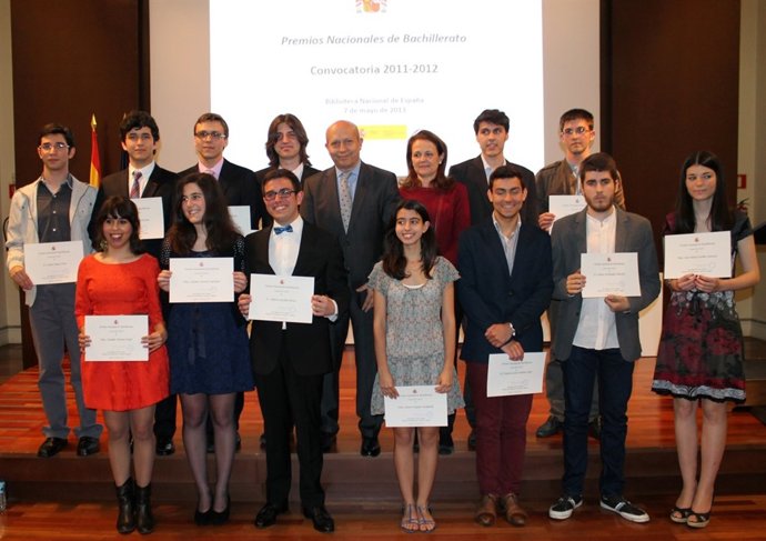 Premio Nacional de Bachillerato. Ganadores con Wert
