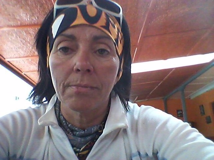 La alpinista Rosa Fernández