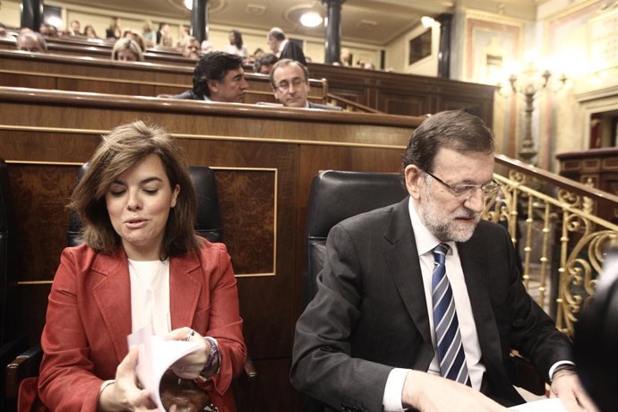 Mariano Rajoy, en el congreso de los diputados