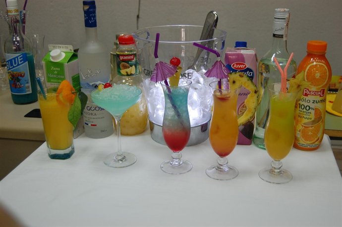 Cócteles de zumo 