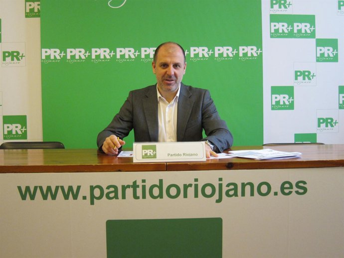 El presidente de PR+ riojanos, Miguel González de Legarra