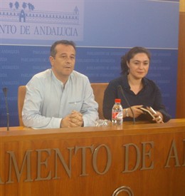 José Antonio Castro e Inmaculada Nieto, hoy en rueda de prensa