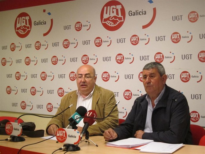 Roberto García (UU.AA.) y Lorenzo Ramos (UPA)