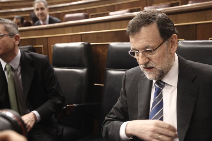 Mariano Rajoy, en el congreso de los diputados