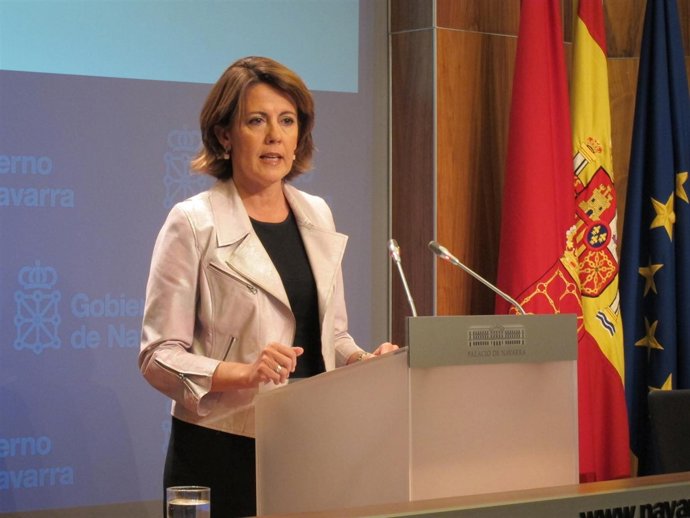 La presidenta del Gobierno de Navarra, Yolanda Barcina.