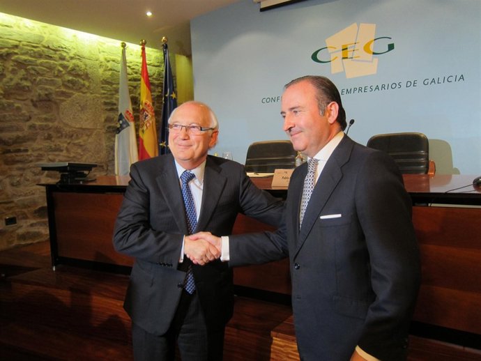 Antonio Fontenla (CEG) y Pablo Junceda Moreno (Sabadell)