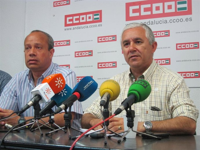 El presidente del comité de empresa de Emtusa, Pedro Rodríguez.