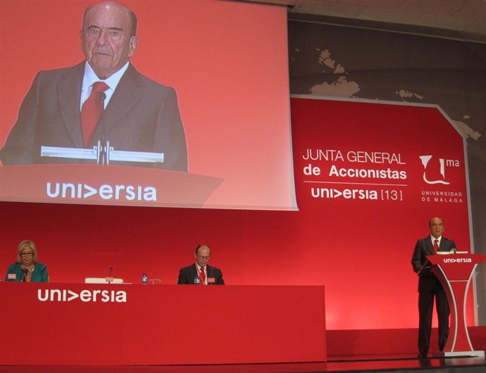 Emilio Botín en Málaga