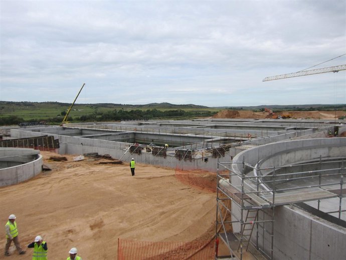 Depuradora y colector Estiviel