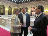 Junqueras diu que el Parlament serà fidel a la declaració "digui el que digui" el TC