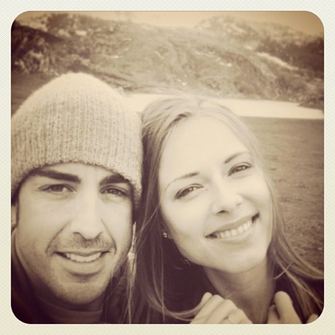 Fernando Alonso y Dasha Kasputina