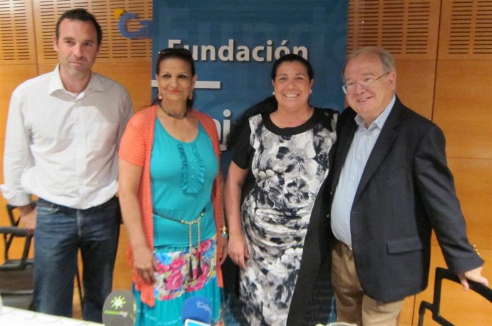 Fernando González Caballo, Herminia Borja, Carmen Ledesma y Manuel Herrera