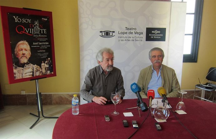 José Sacristán presenta 'Yo soy Don Quijote de la Mancha' en el Lope