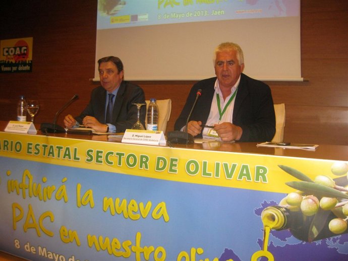 Planas y López cierran el seminario sobre PAC y olivar celebrado hoy en Expoliva