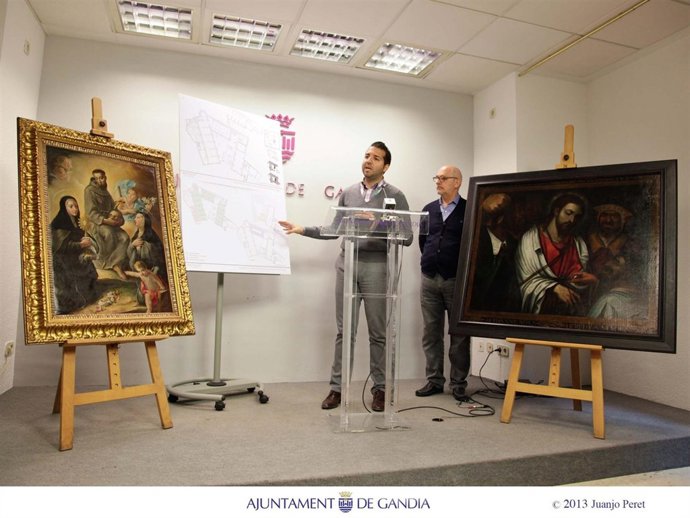 Obras en el Musseu les Clarisses